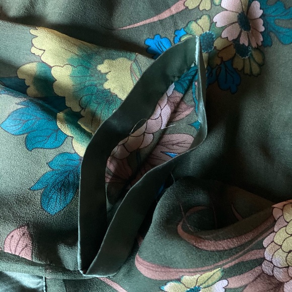 100% silk Edward Petite Mandarin collar shirt - Picture 4 of 6